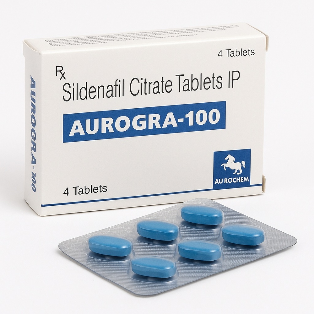 Generisches Aurogra (Sildenafilcitrat), Phosphodiesterase-Typ-5-Hemmer