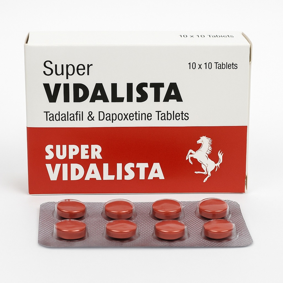  Super Vidalista ( Tadalafil with Dapoxetine ),  inhibiteur de la phosphodiestérase de type 5
