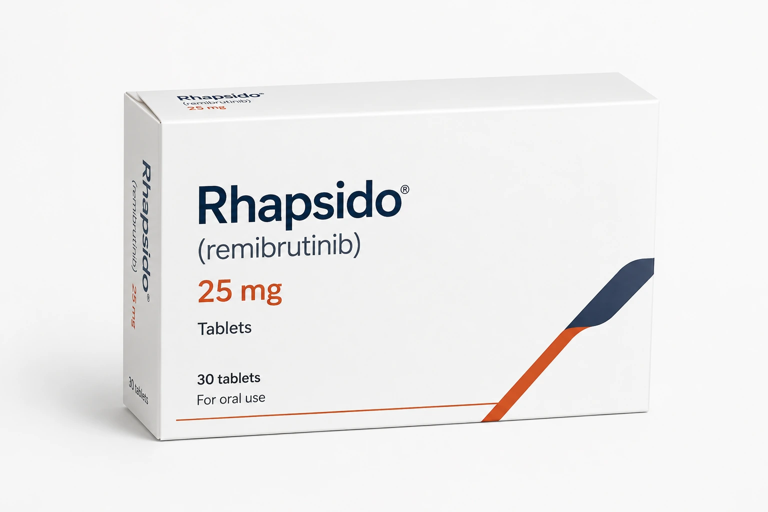 Rhapsido - comprimés de remibrutinib 25 mg